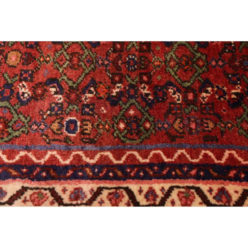 ECARPETGALLERY Hand-knotted Andelz Red Wool Rug - 2'9 x 10'4