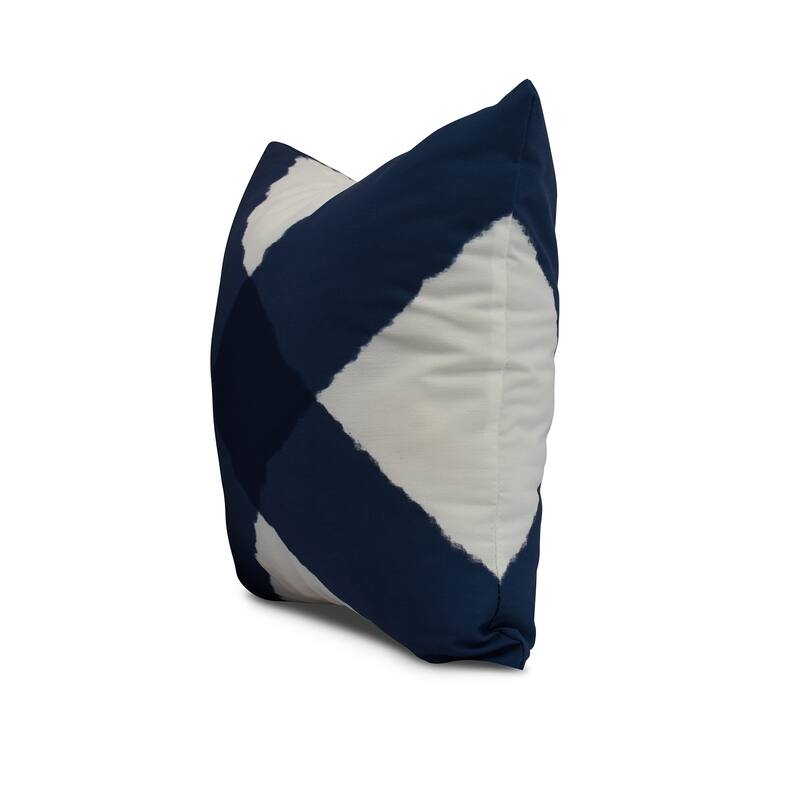 16 x 16 Inch X Marks the Spot Geometric Print Outdoor Pillow