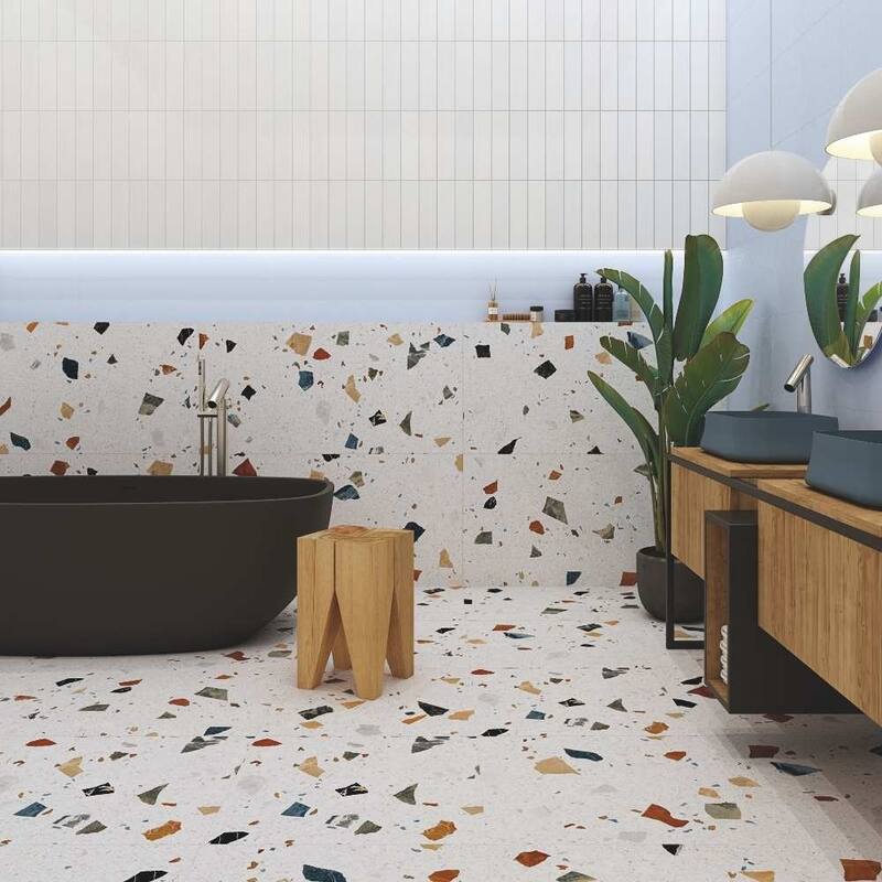 The Tile Life Terrazzo 24x24 Porcelain Floor & Wall Tile