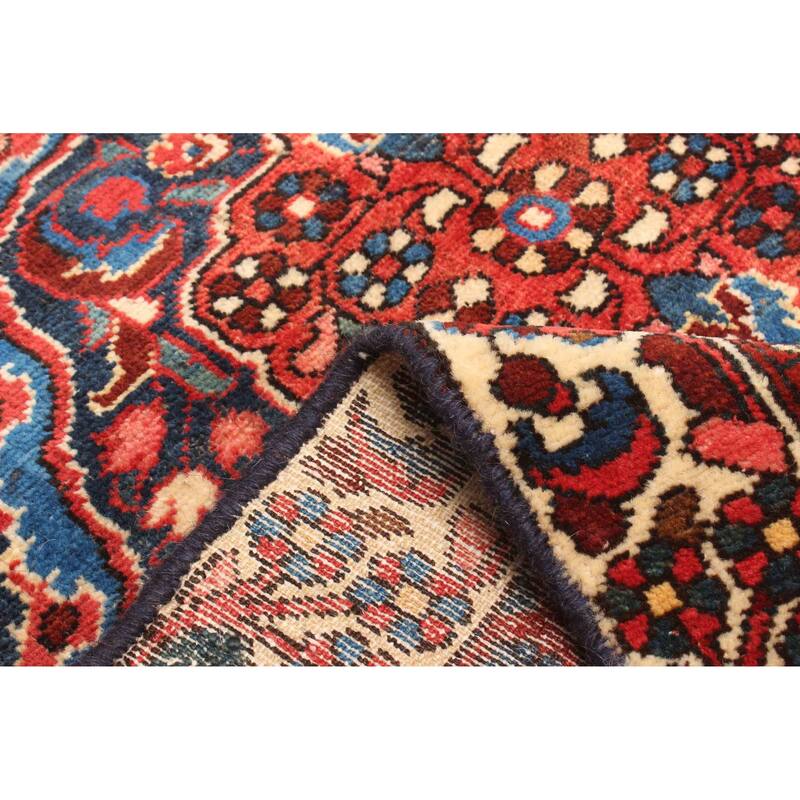 ECARPETGALLERY Hand-knotted Kayseri Red Wool Rug - 3'1 x 4'7