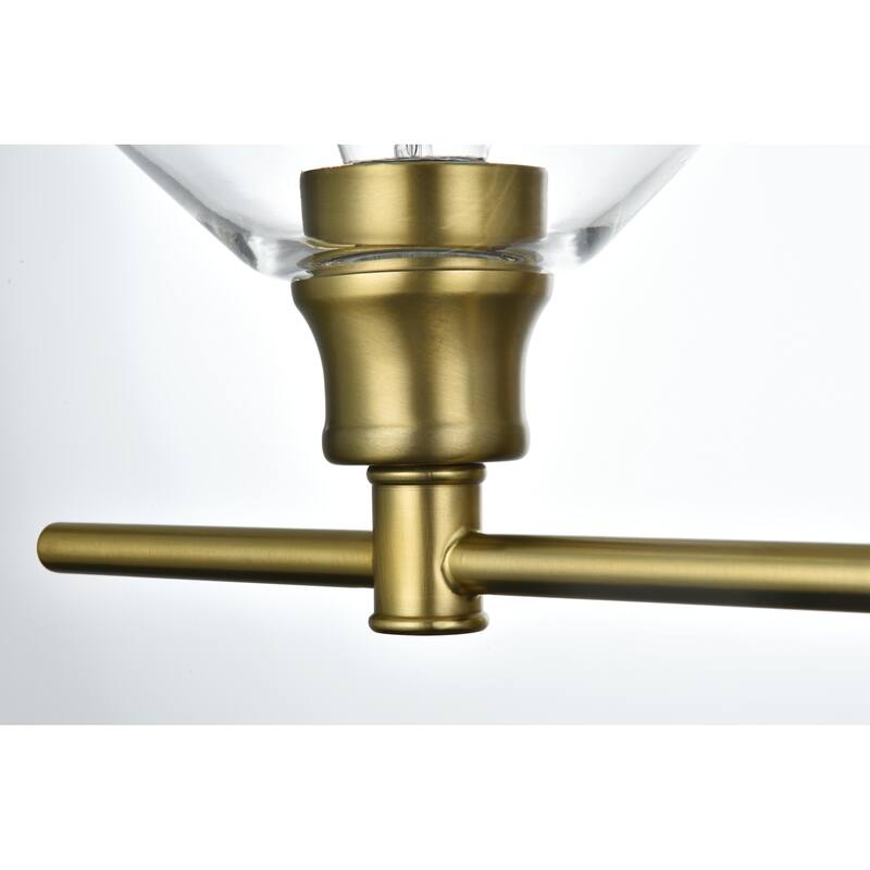 Elegant Lighting Gene 2 Light 19" Wide Bathroom Vanity Light with