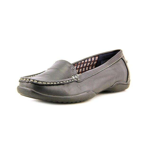 anne klein leather loafers