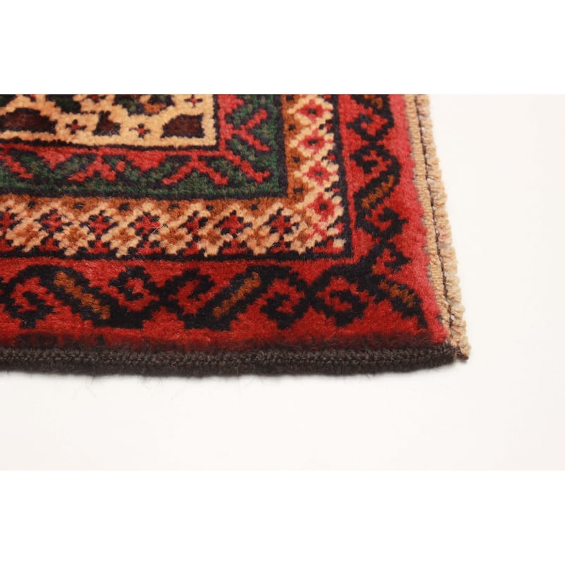 Teimani Burgundy Rug 2'10" x 5'6" - 2'10 x 5'6