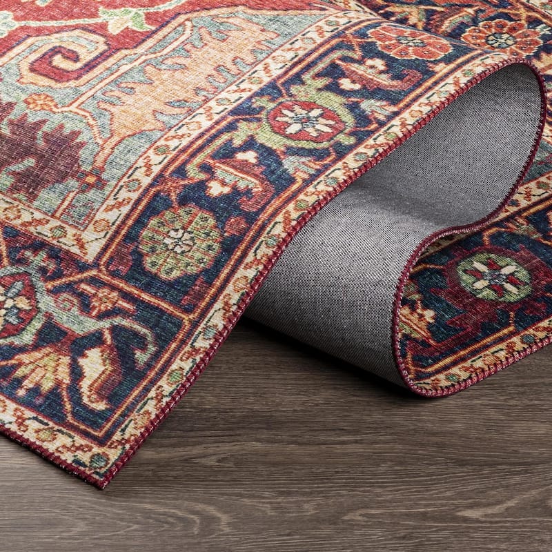 Livabliss Iris Traditional Tribal Area Rug