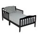 preview thumbnail 4 of 4, Blaire Espresso Toddler Bed with Safety Rails