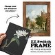 preview thumbnail 107 of 118, Orchid on Slate III -Framed Print w/glass-Cherry Red