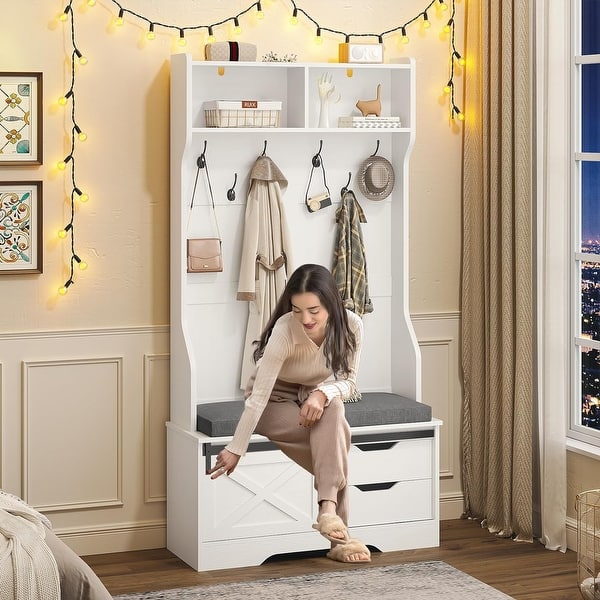 Entryway Organizer Ana White Diy Entryway Shelf With Hooks Hall