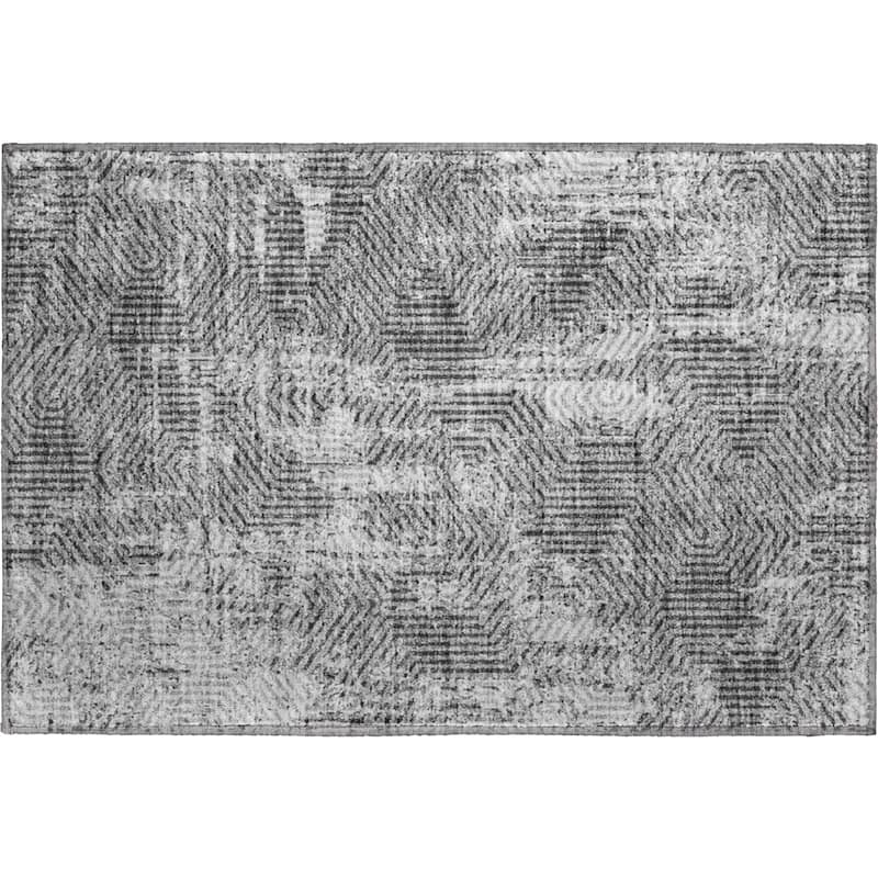 Premium Washable Super Soft Modern Maze Mayfield Rug