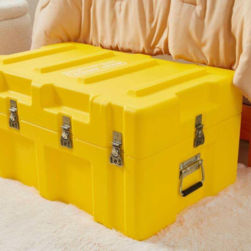 The Iron Brick® Trunk - Durable Footlocker on Wheels