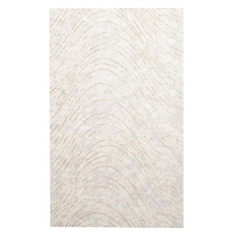 ECARPETGALLERY Machine Made Sienna Grey Area Rug - Grey - 8'0 x 10'0