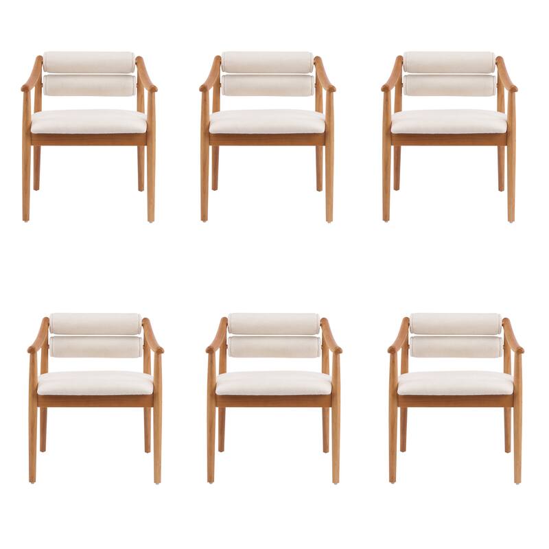 Christopher Knight Home - Modern Wood Upholstered Dining Chair