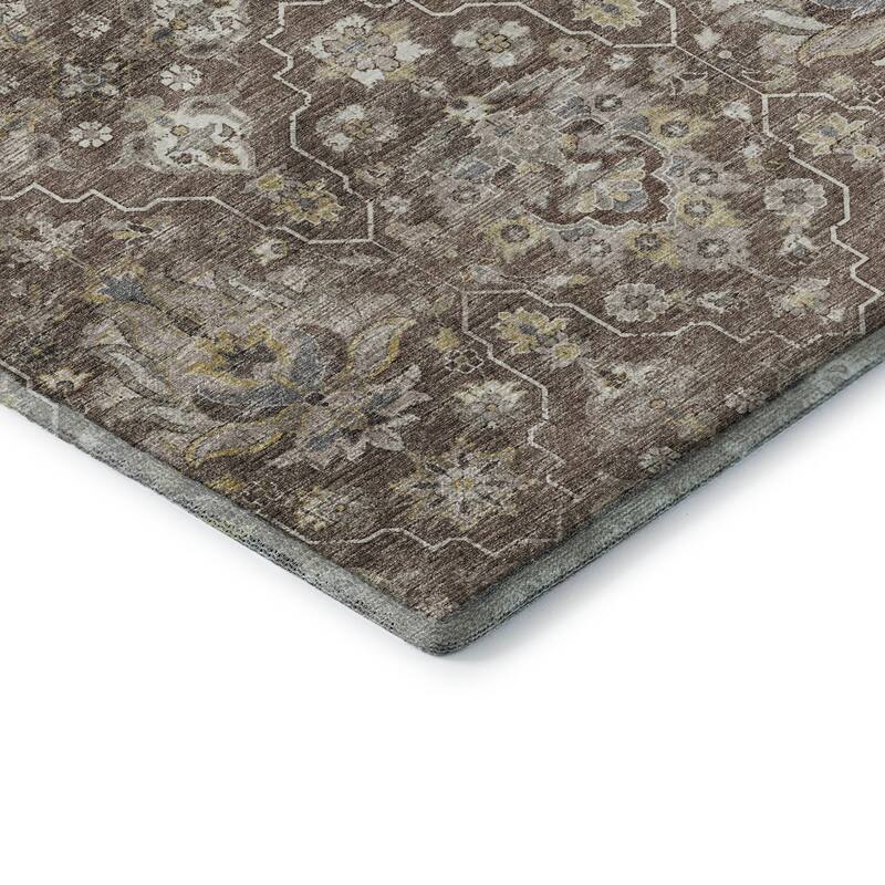 Premium Washable Super Soft Traditional Kashan Mayfield Rug