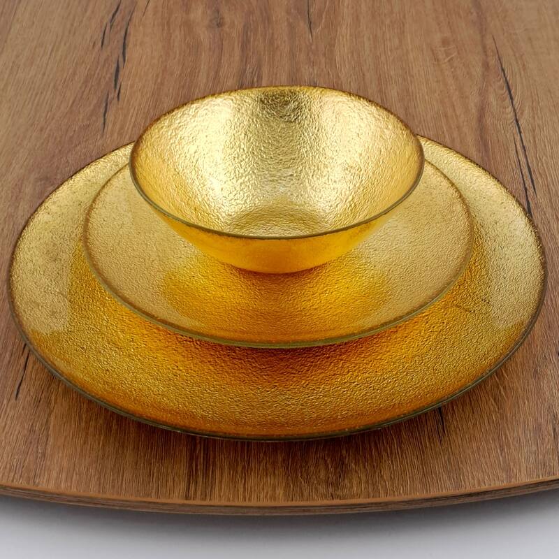 AURA 12PC Dinnerware Set - 11"