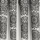 preview thumbnail 50 of 48, Lush Decor Stripe Medallion Room Darkening Curtain Panel Pair