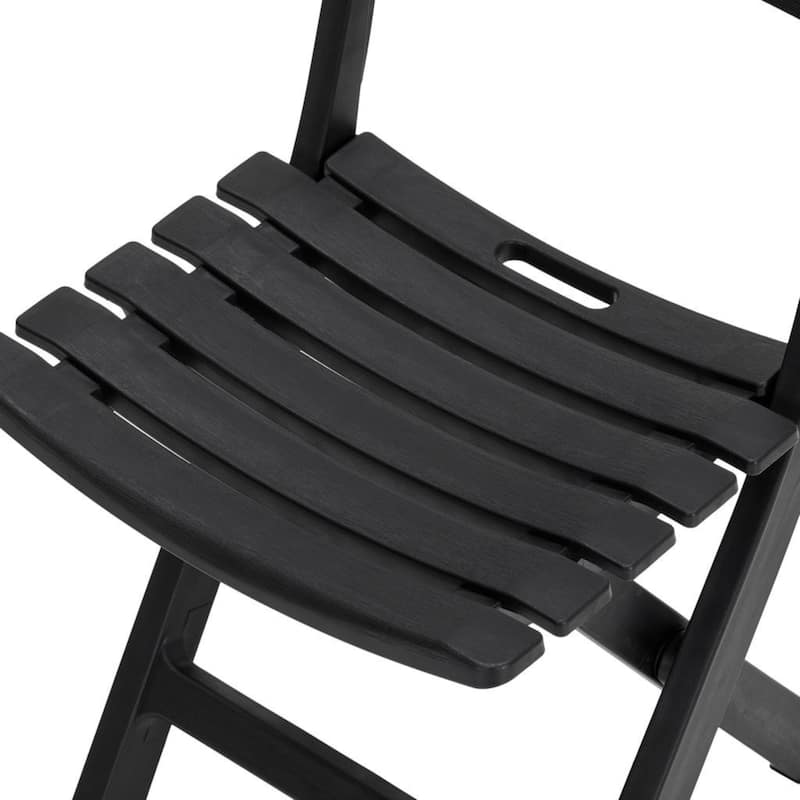 Aria Home Terrasse Outdoor Folding Chairs UV Resistant Set of 4