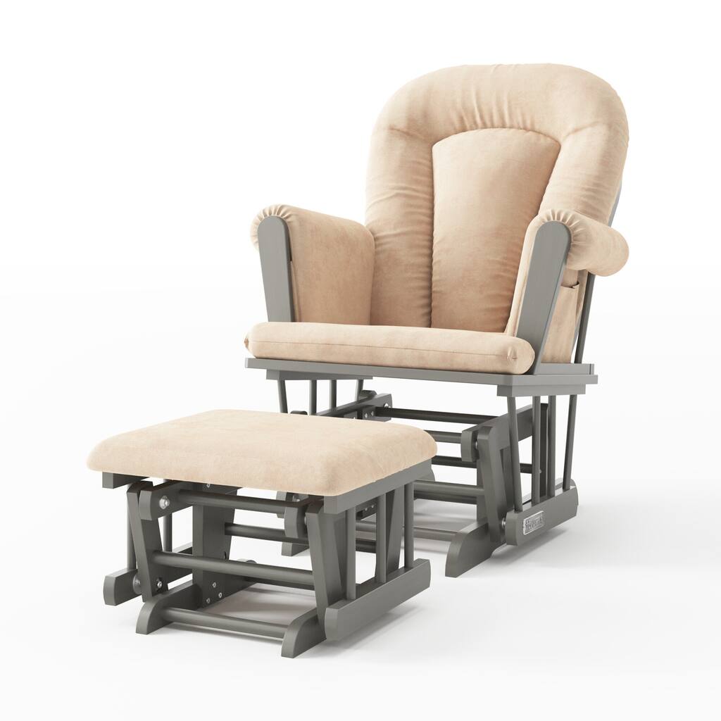 Child Craft Tranquil Glider Rocker and Ottoman Set