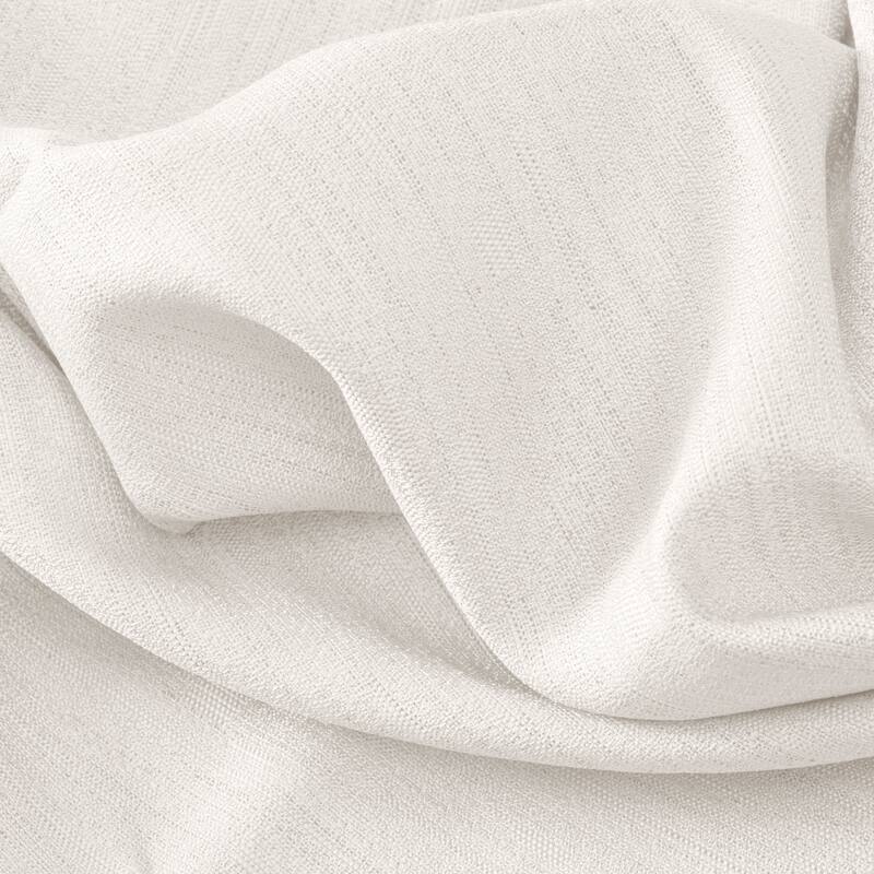 Porch & Den Peete Grasscloth Grommet Curtain Panel