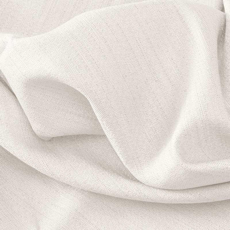 Premium Grasscloth Soft Sheen Grommet Short Curtain Panel w/ Pull Wand