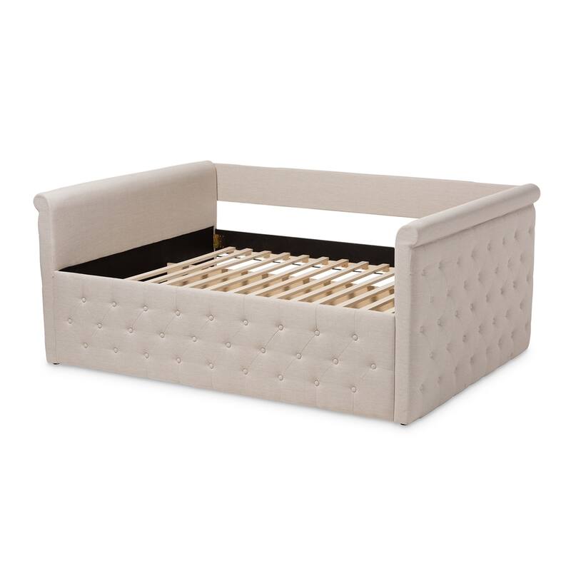 Modern and Contemporary Fabric Upholstered Size Daybed