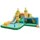 preview thumbnail 1 of 7, Gymax Kids Inflatable Water Slide Park w/ Splash Pools Wet Dry Combo Kids
