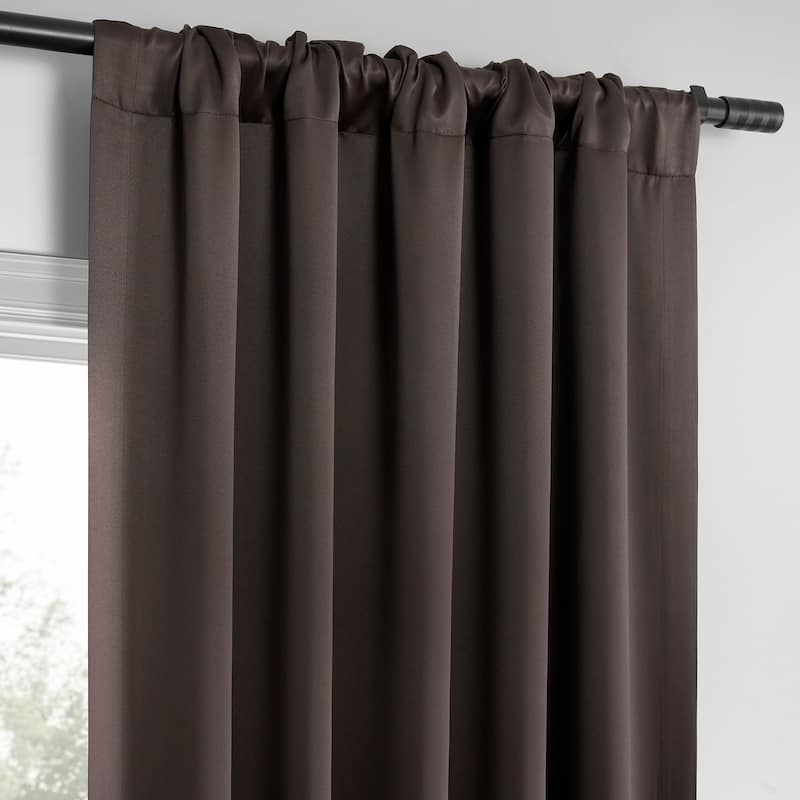 Exclusive Fabrics Room Darkening Curtains for Bedroom & Living Room Curtains - Window Drapes (2 Panels).