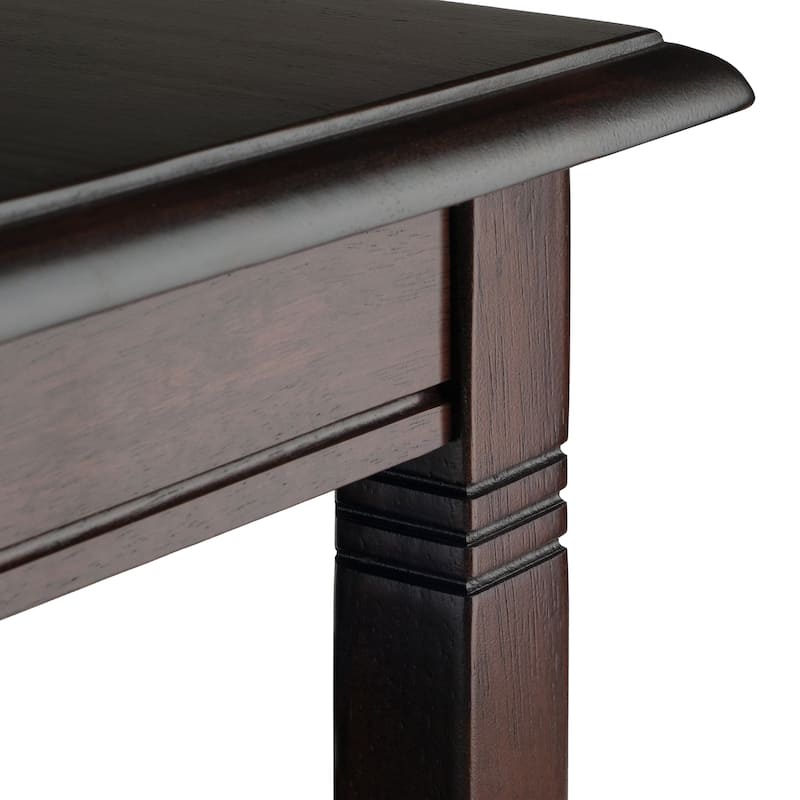 Nolan Coffee Table, Cappuccino - 37"W x 21"D x 18"H