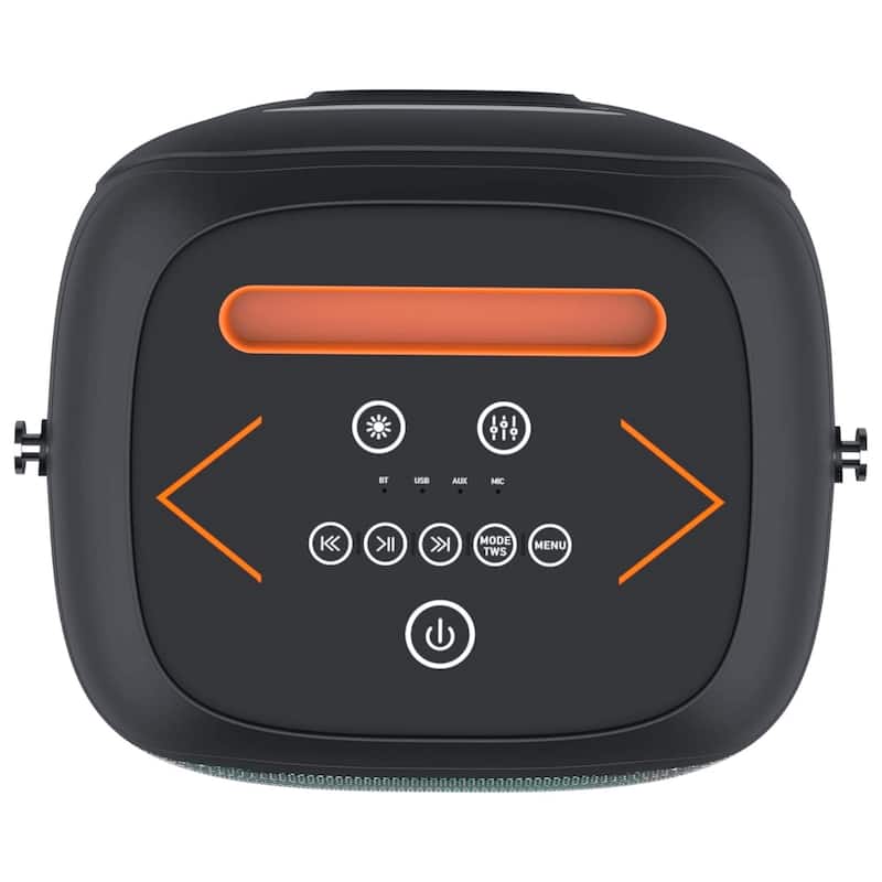 IQ Sound 2x5-Inch TWS Fusion Glow Portable Bluetooth Speaker