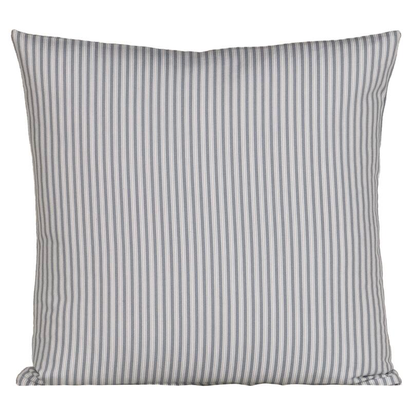 Magnolia Polo Stripe Washed Cotton Accent Pillow