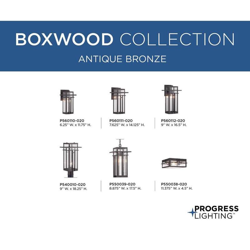 Boxwood Collection One-Light Post Lantern - 22.000" x 12.000" x 12.000" - 22.000" x 12.000" x 12.000"