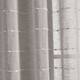 Lush Decor Farmhouse Textured Grommet Sheer Window Curtain Panel Pair