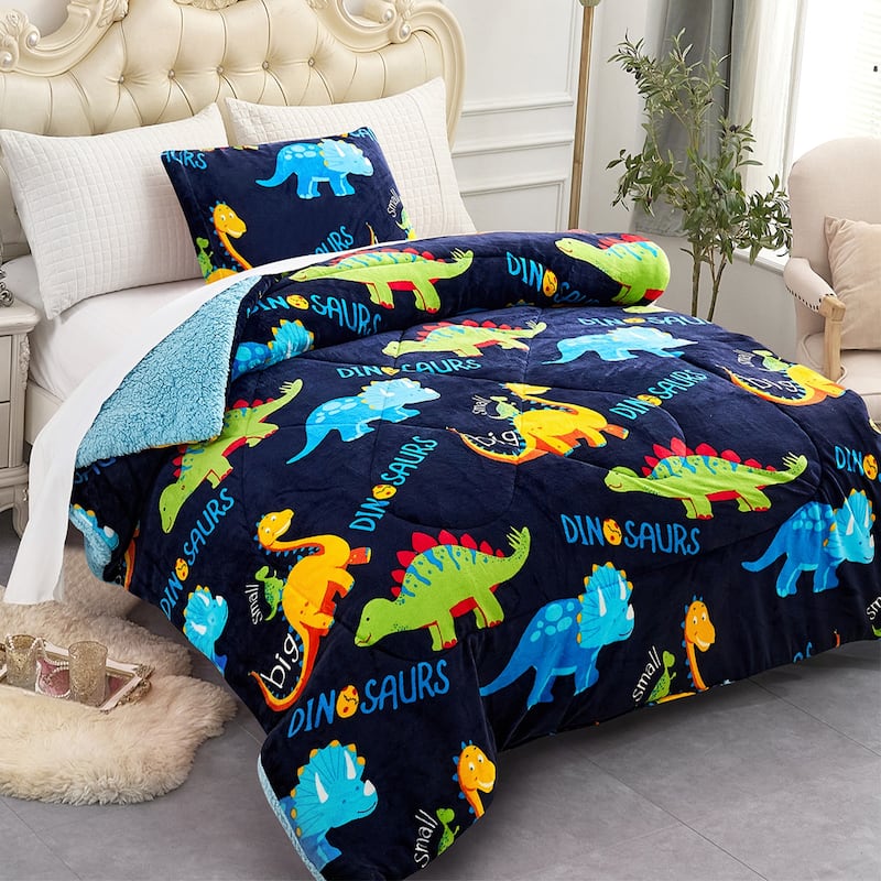 Unicorn Flamingo Kids Comforter Set Best Gift