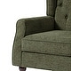 preview thumbnail 43 of 77, Button Tufted Armchair Wingback Wood legs Accent Chairs (Set of 2)