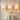 Modern Traditional 26.8 in. 3-Light Deep Gold Bathroom Vanity Light with White Fabric Shades - 26.8"