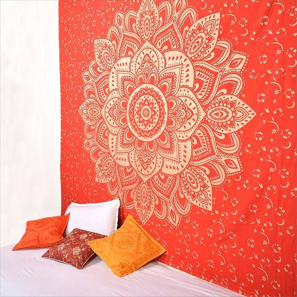 Oussum Wall Hanging Tapestry For Home Decor Hippie Bohemian Mandala Tapestry Beach Blankets For Ladies Girls On Sale Overstock 17086811