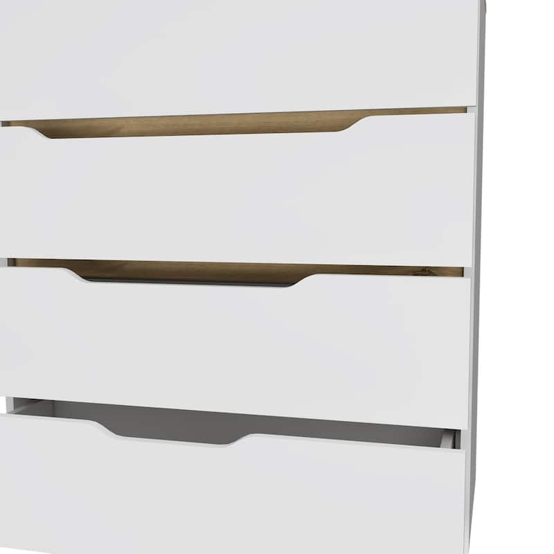 Dresser And Superior Top With Four Drawers