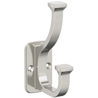 Amerock H37007 Alder Double Robe Hook - Bed Bath & Beyond - 40340599