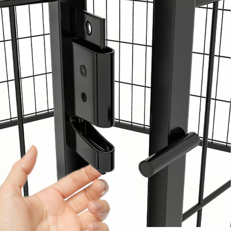 6 Panels Heavy Duty Metal Playpen with door