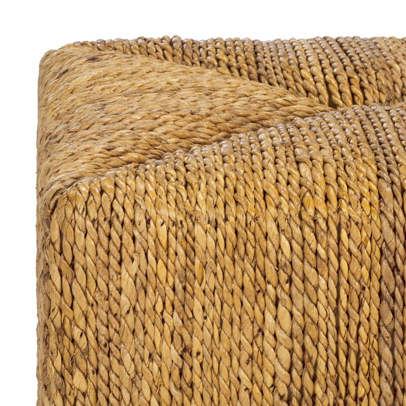 SAFAVIEH Couture Donnabella Woven Abaca Ottoman