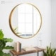 preview thumbnail 1 of 26, Contemporary Round Wall-Mounted Wall Mirror