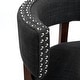 preview thumbnail 12 of 32, Furniture of America Fendeson Transitional Nailhead Swivel Barstool (Set of 2)