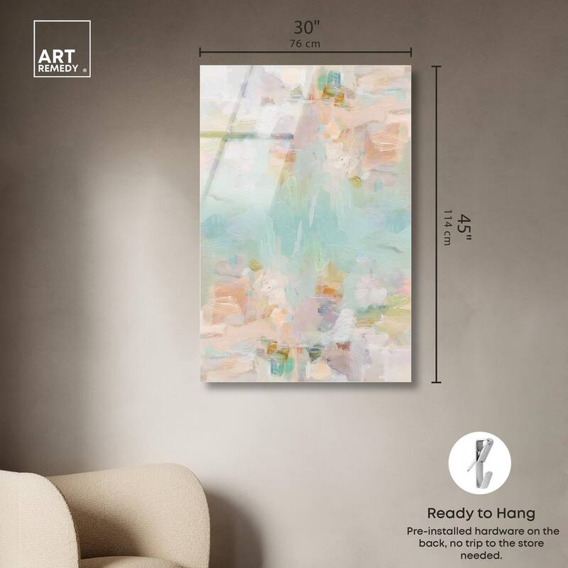 Expressive Swirls Acrylic by Art Remedy, Ready to Hang