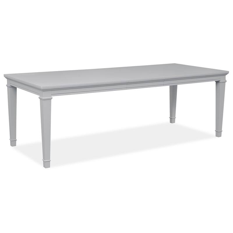 Magnussen Home Charleston Harbor Gray Extendable Rectangular Dining Table - 38''W x 72''D x 30''H