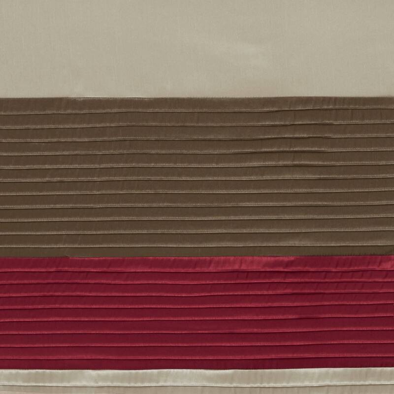 Madison Park Tradewinds Polyoni Pintuck Single Curtain Panel - 50 X 84