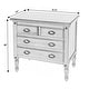 preview thumbnail 15 of 28, Easterbrook 31.5 in. W Rectangular Wood 4-Drawer Accent Chest