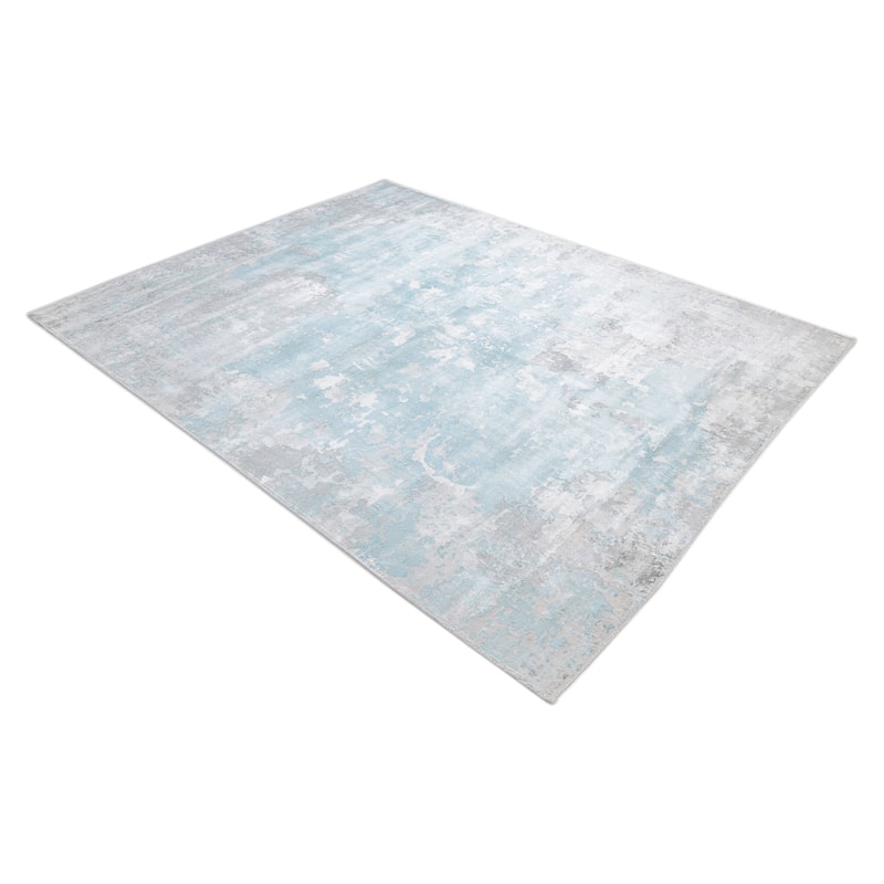 Overton Handmade Modern Contemporary Abstract Area Rug