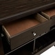 preview thumbnail 9 of 8, Morelia Brown Finish 3-Door Buffet Server with Wine Storage by iNSPIRE Q Classic