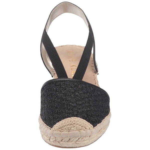 anne klein ashlea espadrille wedge sandal