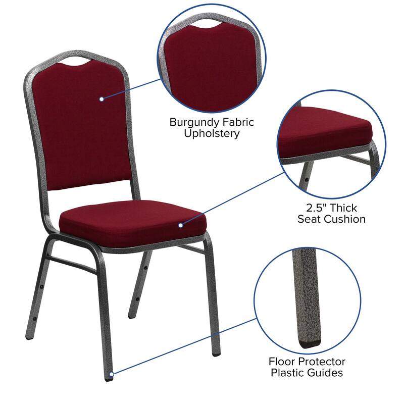 Crown Back Stacking Banquet Chair