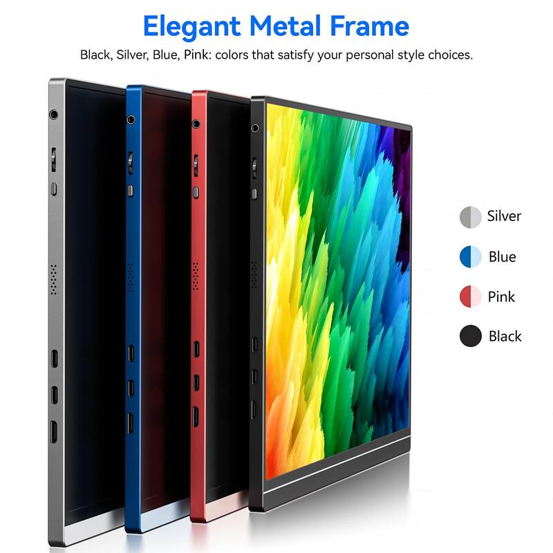 16 Inch Portable Monitor, 1920x1200P IPS Laptop Screen