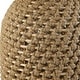 preview thumbnail 7 of 5, Uttermost Kendari Rope & Rattan Table Lamp - 25"H,   Shade 10"H x 17"Dia.
